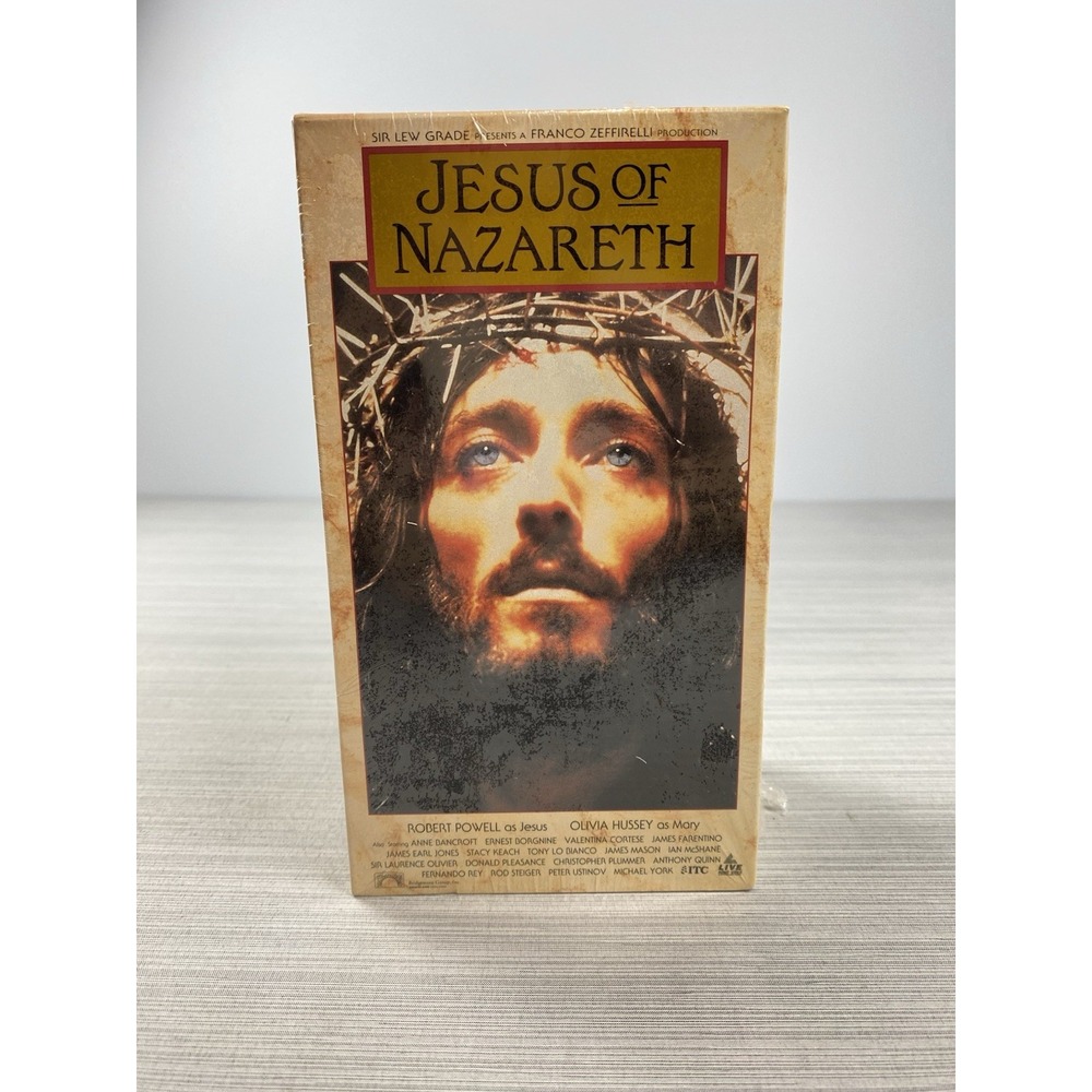 Jesus of Nazareth (VHS Tape,‎ 1977) Robert Powell BRAND NEW SEALED